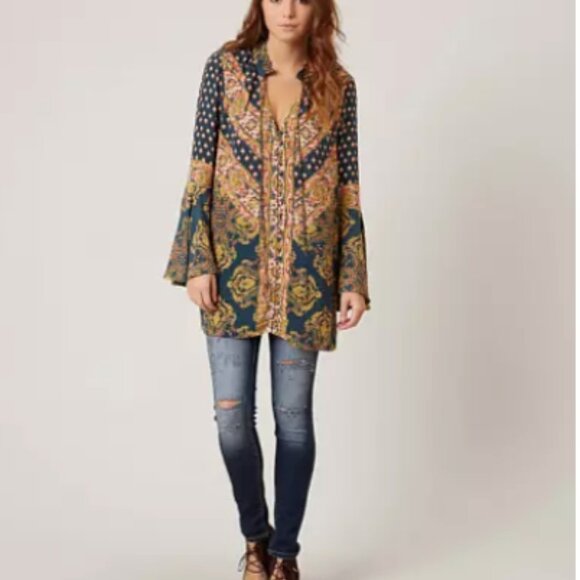 FREE PEOPLE MAGICAL MYSTERY TUNIC - Picture 8 of 15
